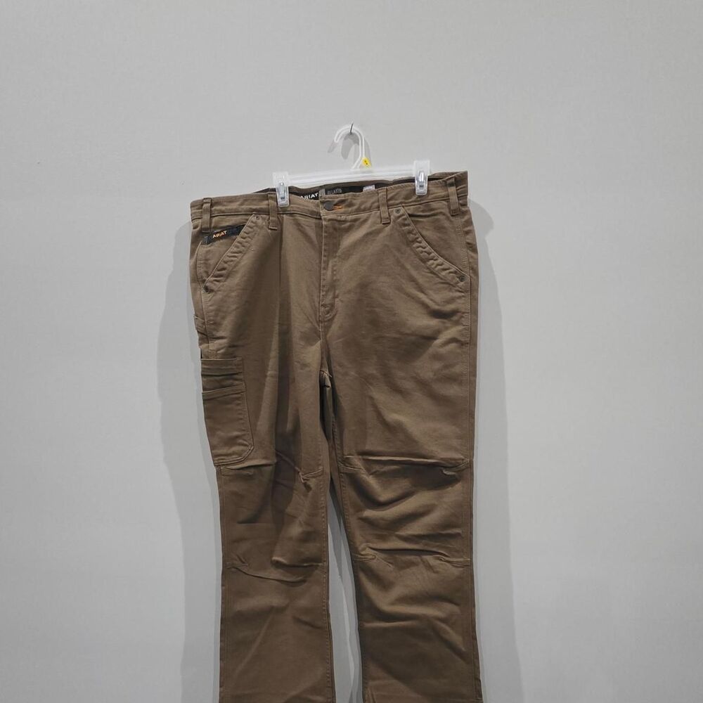 Ariat Men's Tan and Brown Trousers